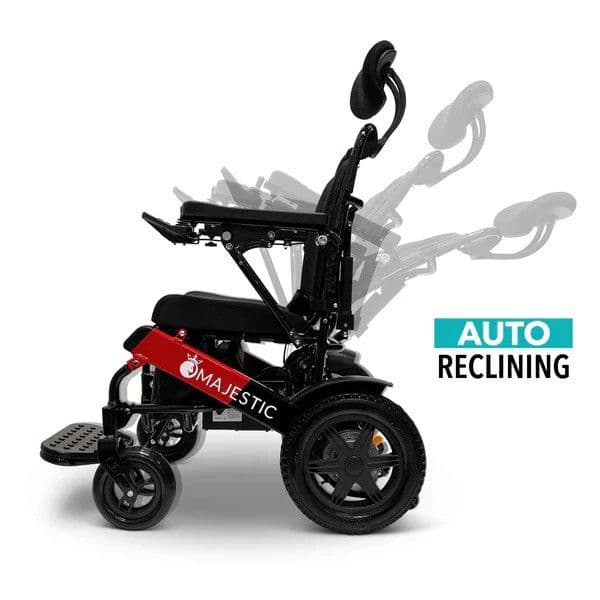 Majestic IQ-9000 sähköpyörätuolin automaattisesti kallistuva selkänoja